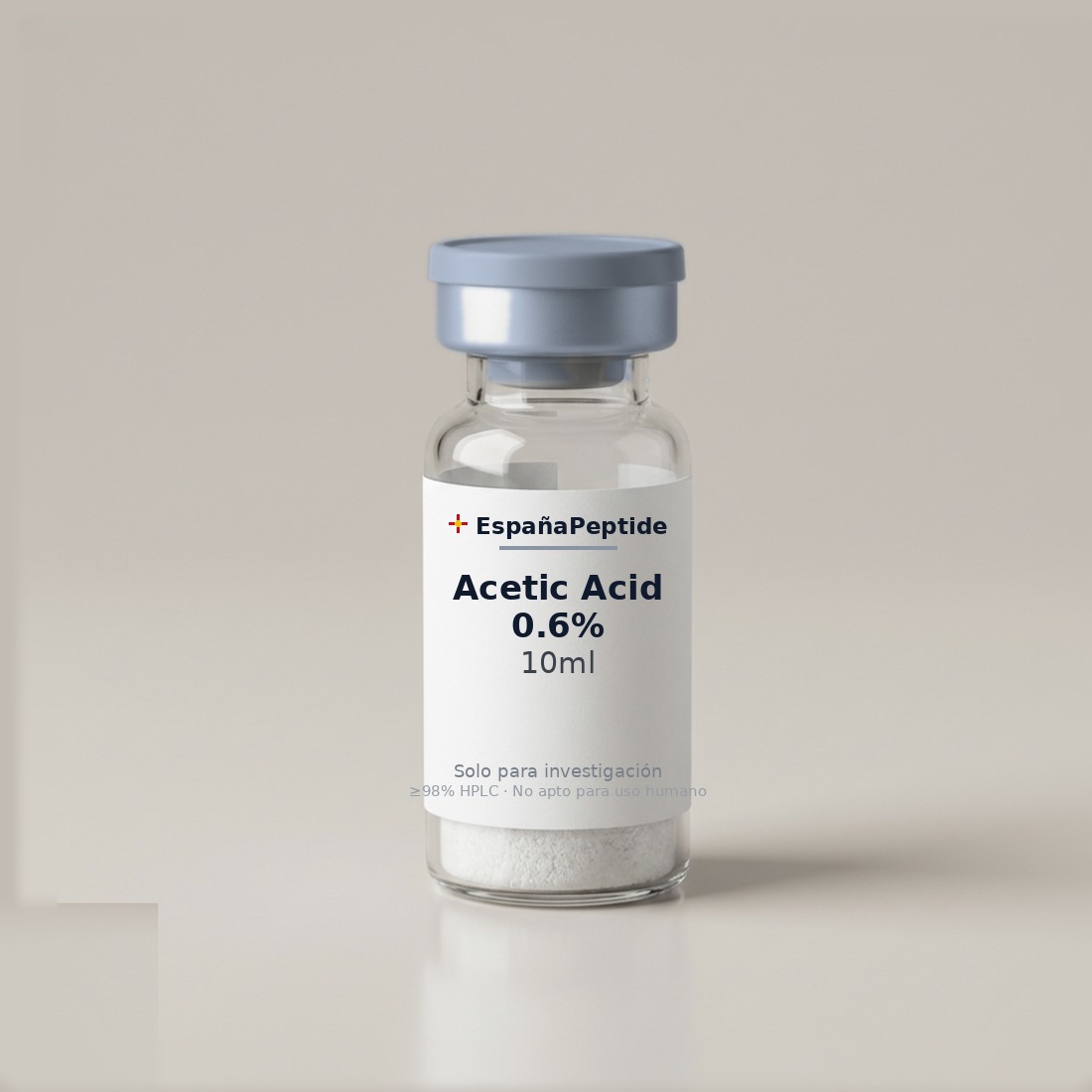 Acetic Acid 0.6% 10ml vial de péptido de investigación