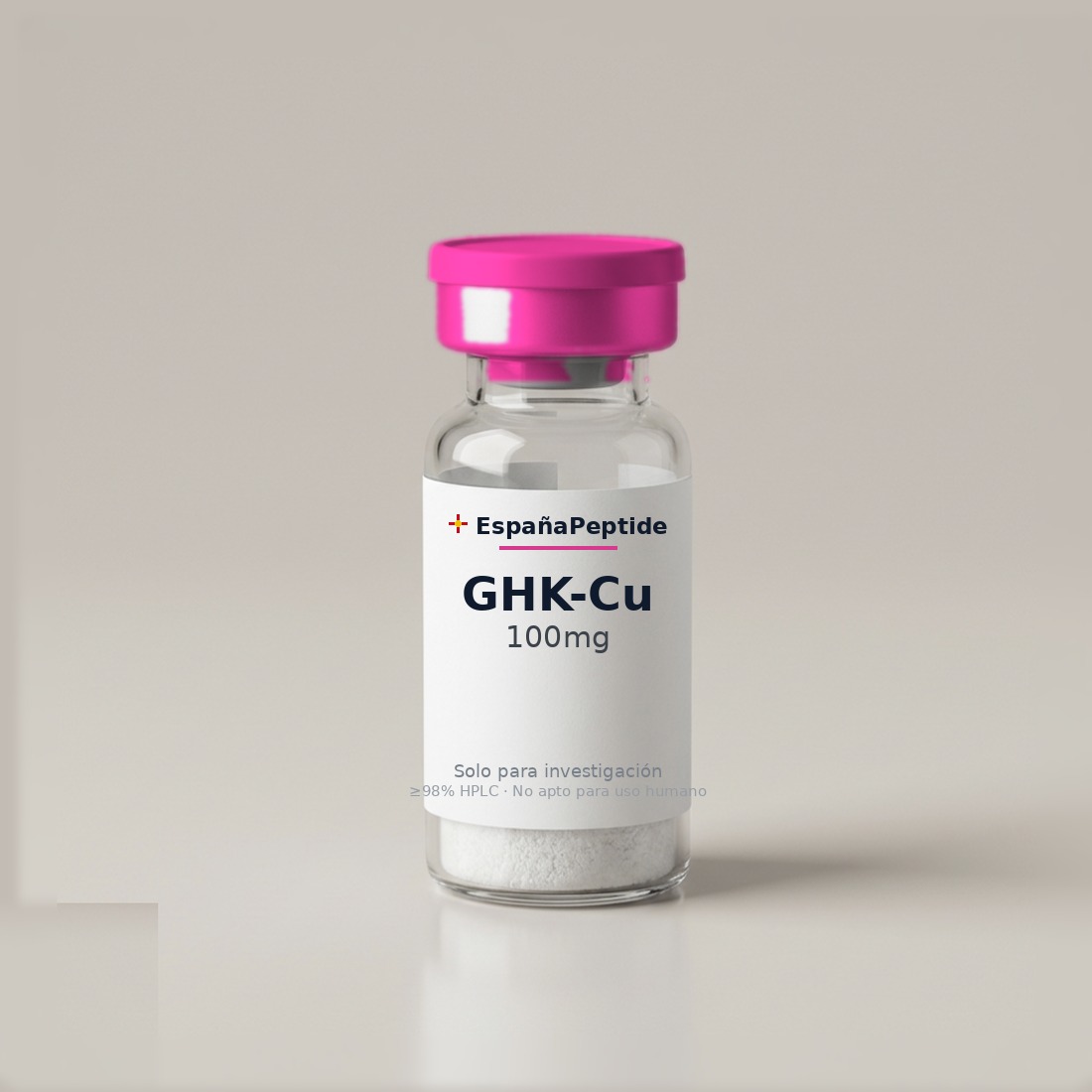 GHK-Cu 100mg vial de péptido de investigación