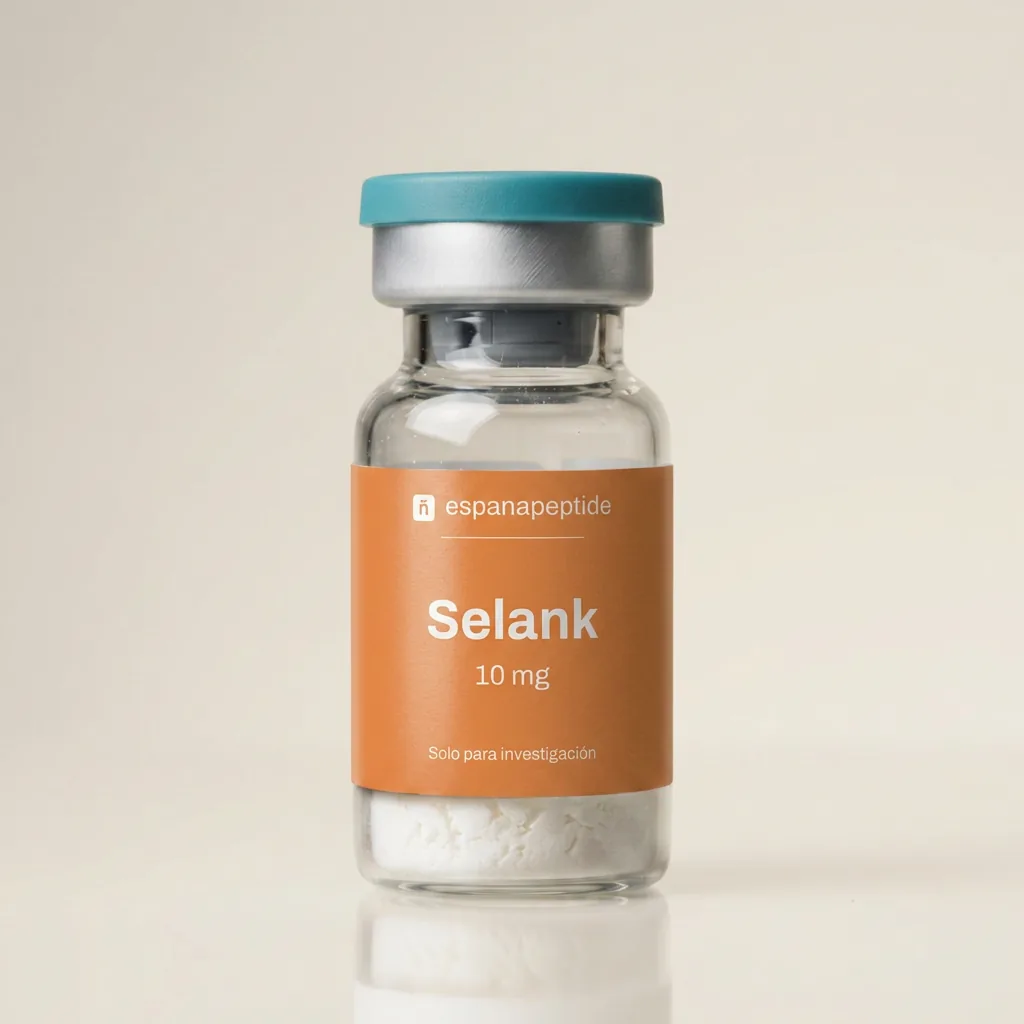 Selank 10mg vial de péptido de investigación
